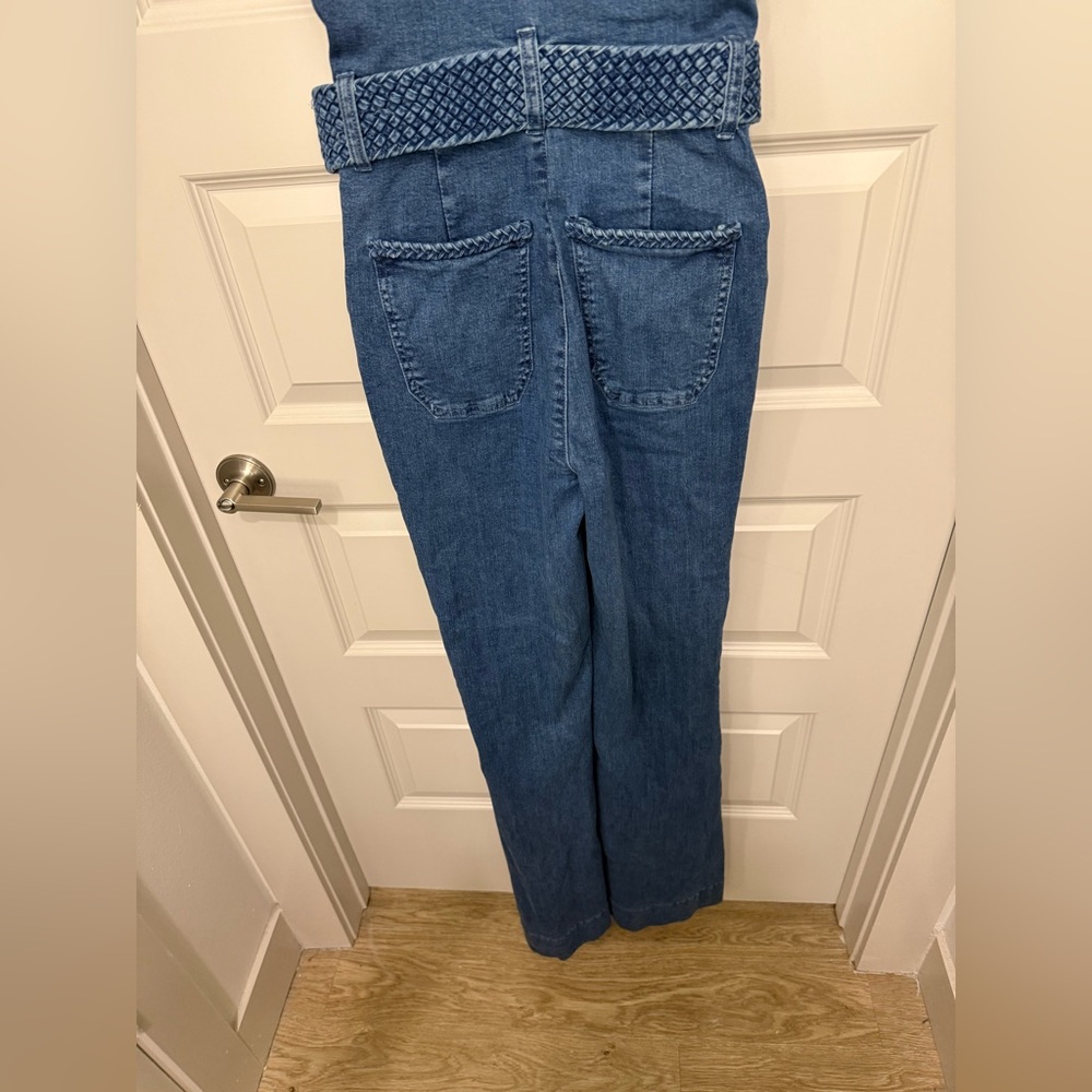 Show Me Your Mumu Heartland Jumpsuit in Braided True Blue - Picture 13 of 13
